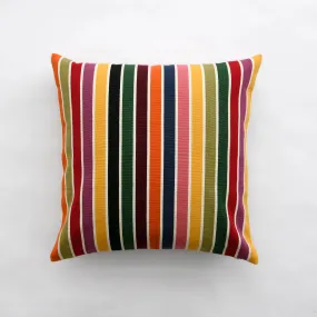 Spring Stripe Square Pillow 16"x 16"