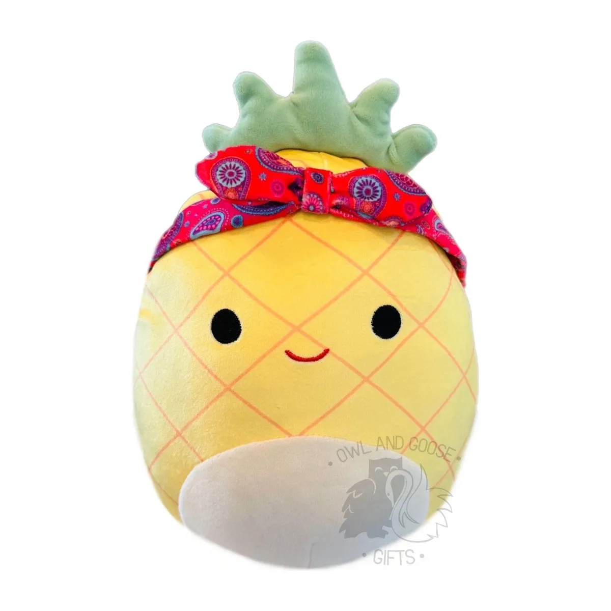 Squishmallow 12 Inch Maui the Pineapple with Headband Plush Toy