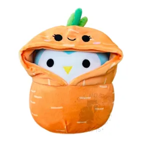 Squishmallow 12 Inch Winston the Owl in Carrot Costume Plush Toy