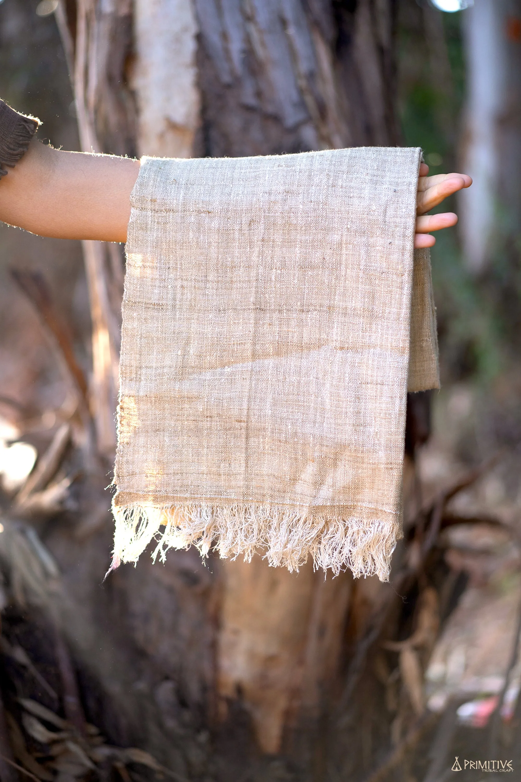 Wild Silk Shawl ๑⋙ Raw Mulberry Silk